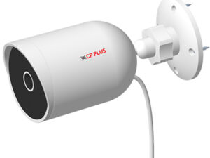 CP-V31A 3MP Wi-Fi Camera - 20 Mtr.  1/3” 3MP CMOS Image Sensor (0.84667cm) 4mm Lens H.265 Video Compression Wi-Fi Support IR Distance of 20 Mtr., IP65 Works with Alexa Works with Google Assistant