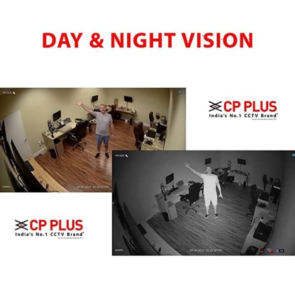 2.4 MP Full HD Bullet Camera 3.6mm Lens 30Mtr IR IP67 CP-URC-TC24PL3 2.4MP IR Bullet Camera - 30Mtr.  2.4MP PS CMOS Image Sensor Max. 2.4MP (1920 x 1080)@25/30fps DWDR, Day/Night (ICR), 2D DNR, AWB, AGC, BLC 3.6mm Fixed lens (2.8mm and 6mm optional) IR Range of 30 Mtrs., IP67 OSD Menu, control over coaxial cable, 2D-DNR CVI/CVBS/AHD/TVI switchable - Image 2