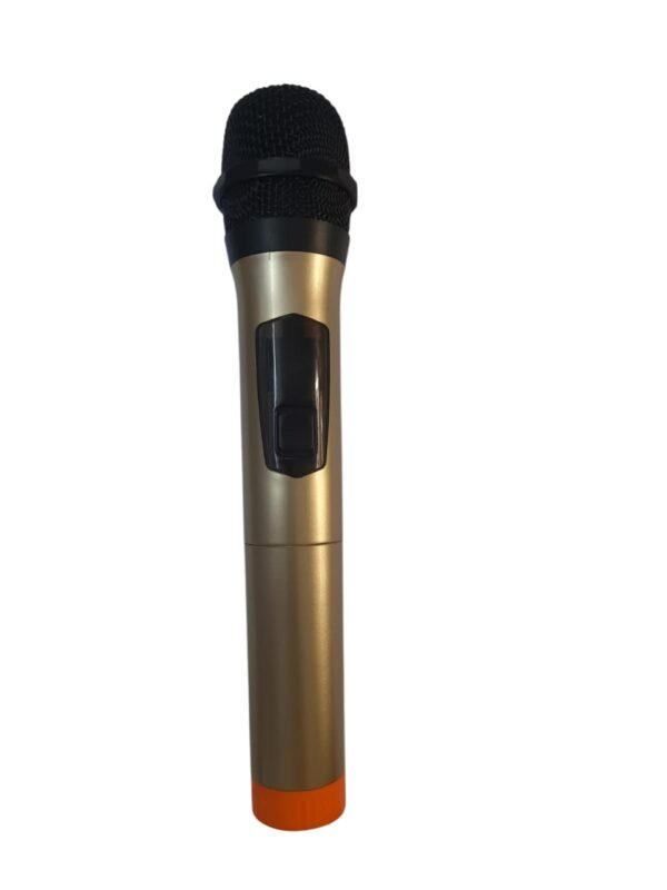 UHF Single Cordless Mic With Display, UHF Frequency Range, Wireless Operation, Clear Audio Quality, Battery Powered, Easy Setup, Durable Build - Image 3