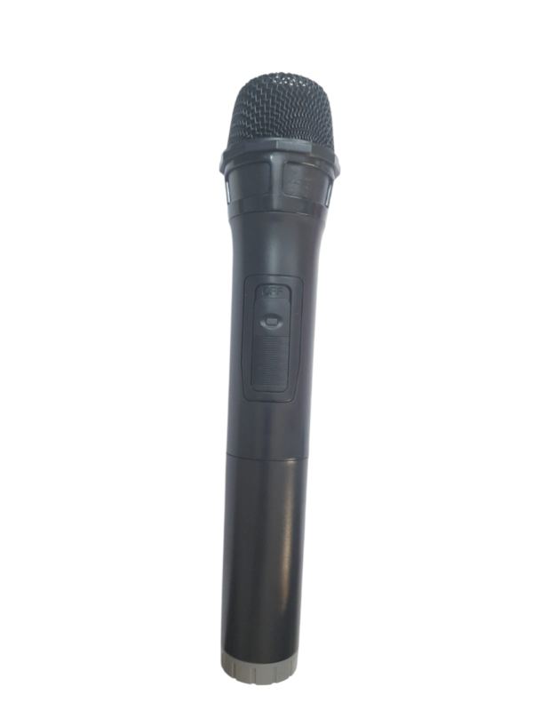 VHF Single Cordless Microphone, VHF Frequency Range, Wireless Operation, Clear Audio Quality, Battery Powered, Easy Setup, Durable Build - Image 2