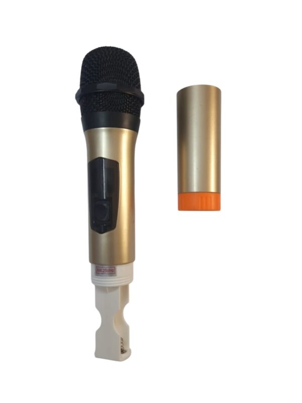 UHF Single Cordless Mic With Display, UHF Frequency Range, Wireless Operation, Clear Audio Quality, Battery Powered, Easy Setup, Durable Build - Image 2