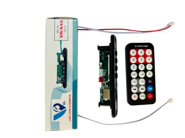 108 BT Small IC Kit, 1 x 108 BT Module,1 x Remote,1 x Two-Pin Wire,1 x Four-Pin Wire - Image 2