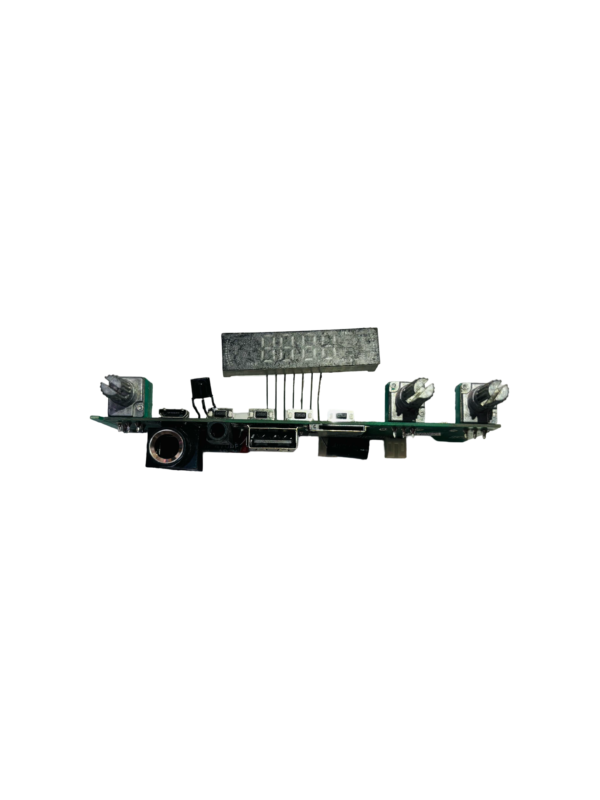 Single 8" P40 Inch Trolley Card Module Vivaan Electro MP3 Module with TF card, AUX input, Bluetooth connectivity, Hi-Fi sound quality, and volume control