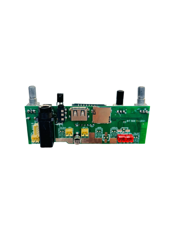 Single 8" IMP P40 Inch Trolley Card Module Vivaan Electro MP3 Module with TF card, AUX input, Bluetooth connectivity, Hi-Fi sound quality, and volume control - Image 3