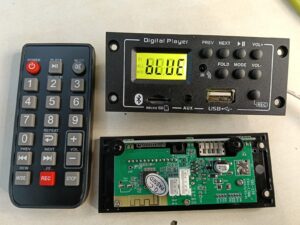 AHUJA LCD DISPLAY MODULE WITH YELLOW COLOUR WITH RECORDING