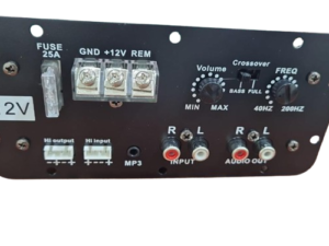 BASS TUBE AMPLIFIER FOR CAR BASS