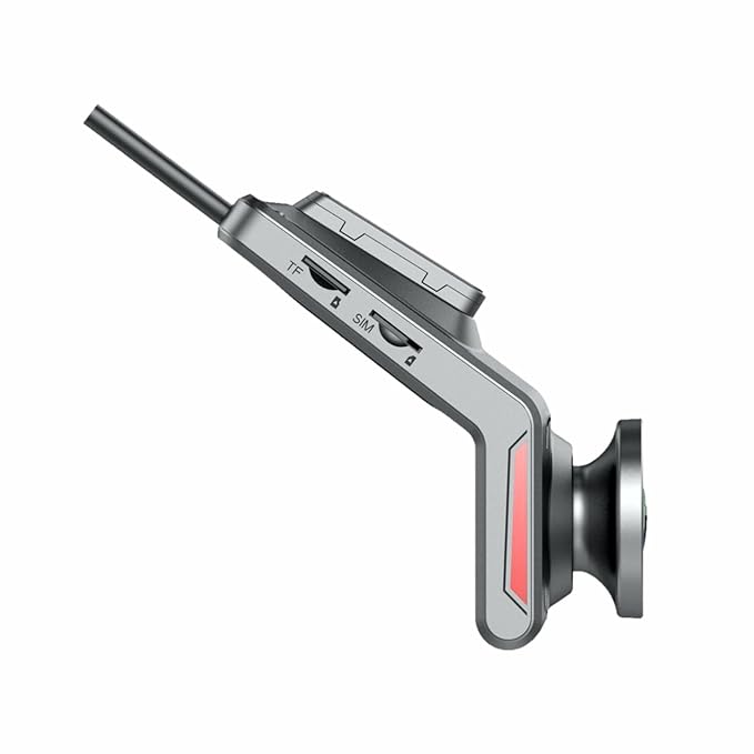 BRK Multi Functional Dash Camer Smart 4G Dash Camera Smart 4G Cloud Dash Camera with Live Recording, 24hr Remote Monitoring, WiFi, GPS Tracker, G-Sensor, Camera, Car DVR & Support 128GB MicroSD, 3G/4G Sim, iOS/Android PlayStore App - Image 2