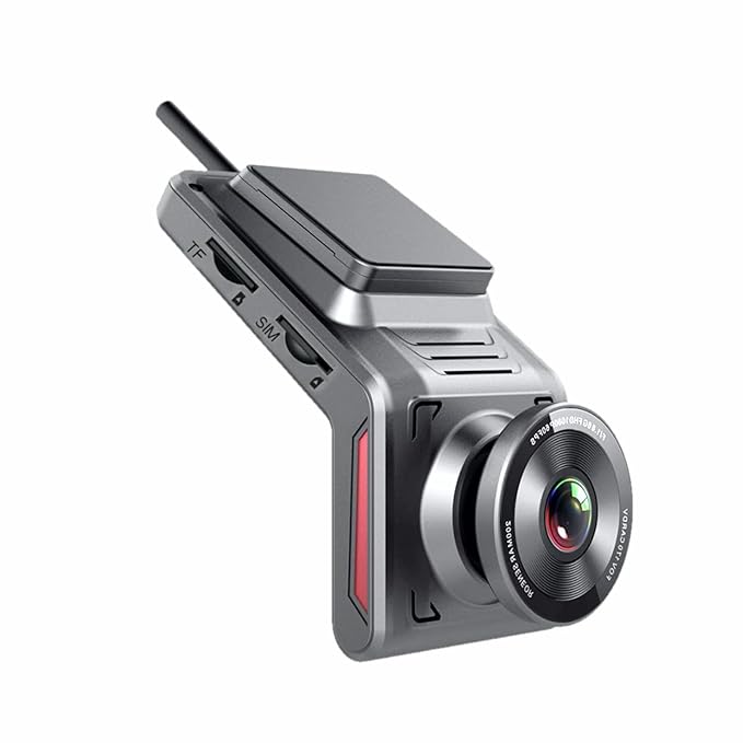 BRK Multi Functional Dash Camer Smart 4G Dash Camera Smart 4G Cloud Dash Camera with Live Recording, 24hr Remote Monitoring, WiFi, GPS Tracker, G-Sensor, Camera, Car DVR & Support 128GB MicroSD, 3G/4G Sim, iOS/Android PlayStore App