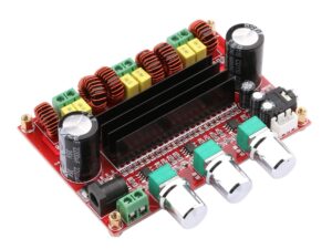 DC12-24V TPA3116D2 Amplifier Board 50WX2+100W 2.1 Channel Digital Power Amplifier