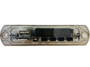 150W AMP PART 1 - V1.2 30+30 WATT MP3 Module Vivaan Electro MP3 Module with TF card, AUX input, Audio, Bluetooth connectivity, Hi-Fi sound quality, and volume control