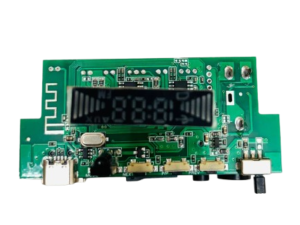 Double 4'' IMPORTED Inch Trolley Card MP3 Module with TF card, AUX input, Bluetooth connectivity, Hi-Fi sound quality, and volume control