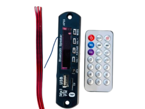 AP55 With Remote MP3 Module with TF card, AUX input, Bluetooth connectivity, Hi-Fi sound quality, and volume control
